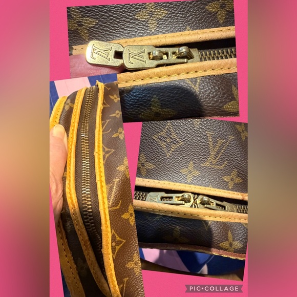 LOUIS VUITTON SAC CHASSEUR 55
MONOGRAM CANVAS W/ STRAP- July 1990 France 🇫🇷 - Picture 15 of 16
